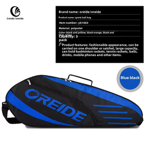 Nylon Single Shoulder Portable Handheld Multifunctional Racquet Sport Bag Waterproof Badminton Tennis Racket <b>Backpack</b> - Product Image 4