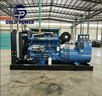 Groupe électrogène diesel triphasé refroidi par eau de type ouvert 150 kVA 120 kW pour usage d'urgence dans les infrastructures et installations d'usines