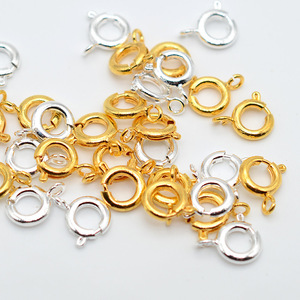 Hongxinxing không bị xỉn màu mạ đầy mùa xuân <span class=keywords><strong>clasps</strong></span> đối với trang sức làm phát hiện Phụ kiện cho Chuỗi Vòng Đeo Tay Vòng cổ túi - Product Image 4