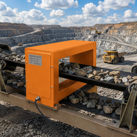 Détecteur de métaux à cadre tunnel IP54 pour convoyeur minier, détection de matériaux doubles, contrôle intelligent, exploitation de carrière de basalte