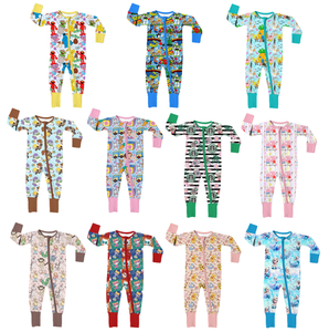 Kouzi LT028 Pigiami per Neonati in Tessuto di Bambù 95% Design Personalizzato in Diversi Colori - Product Image 3