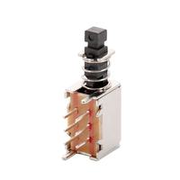 Interruptores de Tecla Rectos de Metal y Plástico para Montaje en PCB, IP65, 1NO, Interruptor de Botón Electrónico Inteligente, 50000 Ciclos de Vida Útil, Terminal de Pin