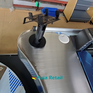 Support de caisse automatique <span class=keywords><strong>motorisé</strong></span> Comptoir de caisse Conception de table Comptoir de supermarché Comptoir de caisse épicerie - Product Image 5