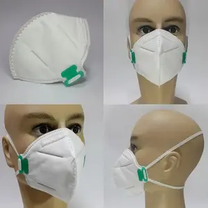 Koruyucu fincan toz FFP3 Disp maskeleri 5 katlı nefes rahat emniyet maskesi 99% filtre verimliliği EN149 FFP3 yüz maskesi