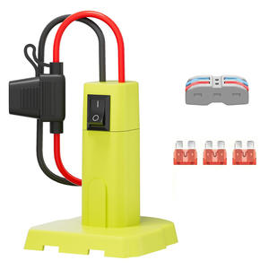 Adaptador de Corriente de 18V de Alta Calidad para <span class=keywords><strong>Ryobi</strong></span>, Kit Convertidor de Batería con Fusibles y Conectores de <span class=keywords><strong>Carga</strong></span> para Automóvil - Product Image 2