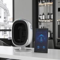 Analyseur de peau portable, machine IA, lampe UV pour l'analyse de la peau du visage, scanner 3D pour salon, utilisation commerciale, analyse du visage, outil de soin de la peau