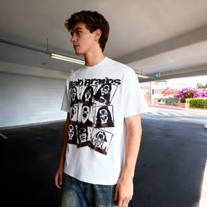 TKAN639D Nouveau style T-shirts personnalisés unis pour hommes, streetwear, poids lourd, 100% coton, grande taille, t-shirt ample tendance - Product Image 1