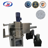 Granulateur monophasé à anneau d'eau 500 kg/h pour ligne de recyclage de films PP PE LDPE HDPE