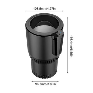 DC <span class=keywords><strong>12V</strong></span> voiture électrique tasse refroidisseur Portable tasse boisson boisson réfrigérateur maison <span class=keywords><strong>adaptateur</strong></span> secteur <span class=keywords><strong>pour</strong></span> bureau voiture utilisation voiture organisateurs - Product Image 2