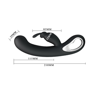 Femme 2-en-1 lapin gode vibrateur vagin masseur et mamelon Clitoris stimulateur 18 adulte Sex Toy pour la Masturbation féminine - Product Image 5