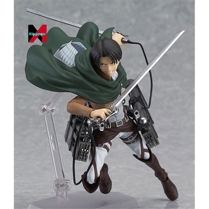 Attacco a titano Figma Trio Set Mikasa Eren Levi Figure <span class=keywords><strong>Anime</strong></span> modello articolato regalo da collezione in scatola - Product Image 6