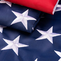 Drapeau américain personnalisé professionnel 3x5 pieds en nylon pour événements et promotions
