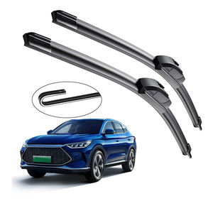 高品质汽车挡风玻璃雨刮片柔软静音天然橡胶制成，与大众波罗花冠捷达兼容 - Product Image 1