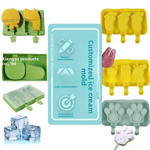 Molde de Silicona de Grado Alimenticio para Helados y Paletas de Hielo, Diseño Creativo y Personalizable, 2024 - Product Image 2