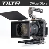 TILTA MB-T15 4*5.65 Mini Matte Box en fibre de carbone avec support supérieur pour appareils photo reflex numériques et hybrides, compatible FX30 FX3 A7 III/A7 IV