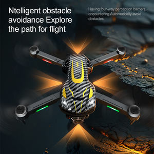 Nouveau drone pliable S17 PRO avec double caméra 4K, moteur brushless, WiFi FPV, évitement d'obstacles, flux optique, 4e génération, convivial pour les débutants, flip 3D - Product Image 3