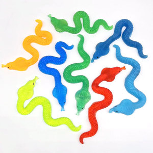 Divertido Juguete de Serpiente Elástica, Suave y Pegajosa, de TPR, Sensorial y Aterradora, en Oferta - Product Image 1