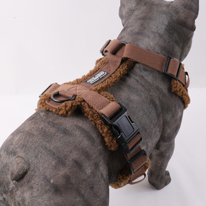 Arnés <span class=keywords><strong>para</strong></span> <span class=keywords><strong>Perro</strong></span> Okeypets, Diseño en Forma de H, de Lana de Cordero, Resistente, Ajustable, Suave y Transpirable, <span class=keywords><strong>para</strong></span> Exteriores - Product Image 2
