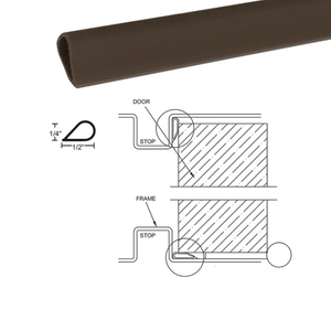 Bandes d'étanchéité en silicone ignifuge auto-adhésives, bandes d'étanchéité contre la fumée, bandes d'étanchéité périmétriques en forme <span class=keywords><strong>de</strong></span> larme, bandes d'étanchéité contre les intempéries - Product Image 2