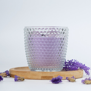 Scented Candle Glass Jar Cylinder <b>Soybean</b> Mixed Wax Indoor Home Decoration - Product Image 1