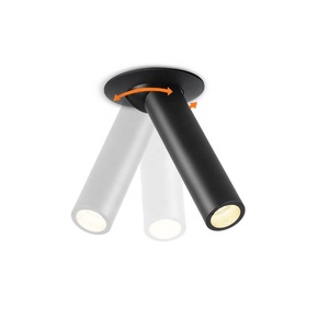 Lumière anti-éblouissante blanche de la tache 7w le long COB en aluminium de moulage mécanique sous pression a mené le plafond Downlight enfoncé - Product Image 2