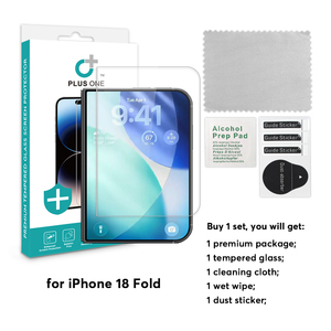 Protection d'écran pliable en verre trempé HD transparent 9H pour iPhone <span class=keywords><strong>Duo</strong></span> - Product Image 6