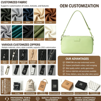 Sac bandoulière personnalisé de haute qualité avec logo, nouveau petit sac souple en néoprène imperméable, mini sac à bandoulière tendance, vegan
