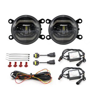 Phare antibrouillard haute puissance pour voiture, feu DRL, universel et brillant, pour Honda, Ford et <span class=keywords><strong>Peugeot</strong></span> - Product Image 4