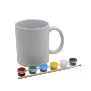 Gift Painting Mug Art Kit with Mugs Paints and Brushes for Drawing Toys Set by <strong>Yourself</strong> - Product Image 3