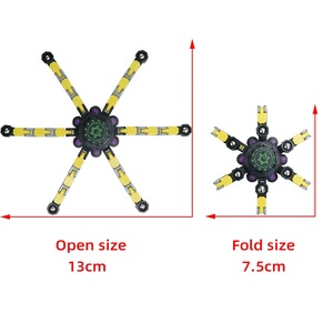 Fidget Finger <span class=keywords><strong>Spinner</strong></span> Fidget Đồ chơi biến đổi con quay hồi chuyển chuỗi figger <span class=keywords><strong>Spinner</strong></span> cảm giác biến dạng đầu ngón tay robot <span class=keywords><strong>Spinner</strong></span> cơ khí - Product Image 4