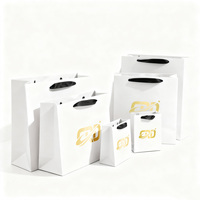 Bolsas de Papel Kraft Personalizadas de Lujo con Impresión a Color para Ropa, Bolsas de Regalo con Logotipo Personalizado para Marcas de Ropa