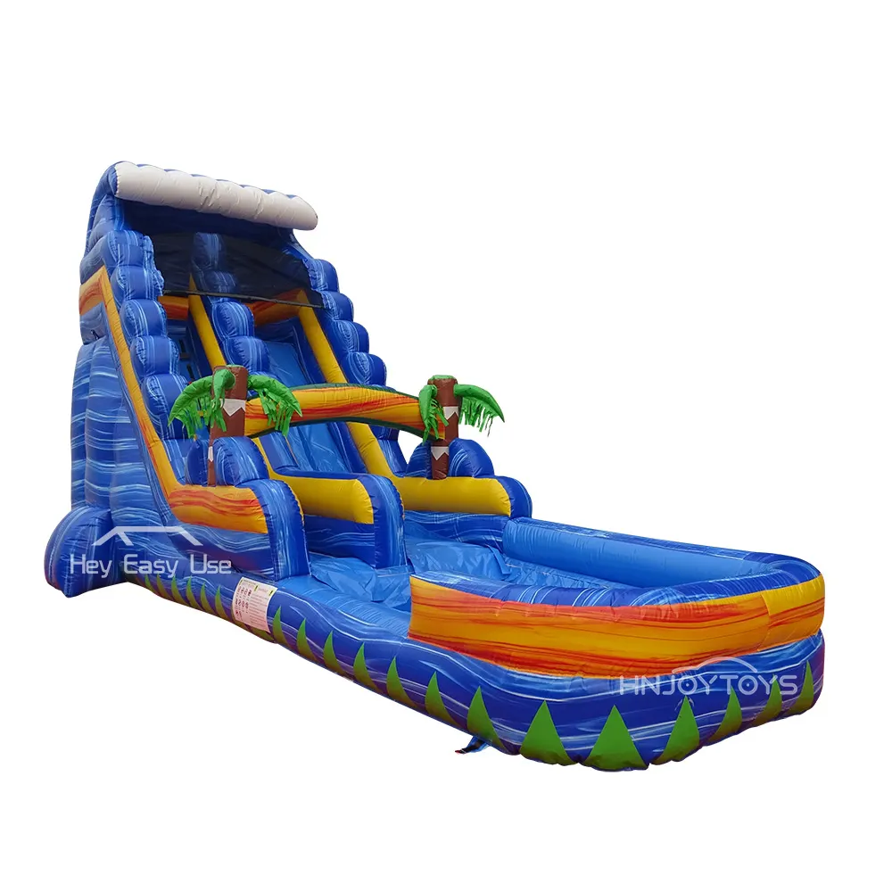 Commercial Wet Dry Combo Kids Jumper Jumping Slide Bounce House Big Inflatable Water Slide for Sale
