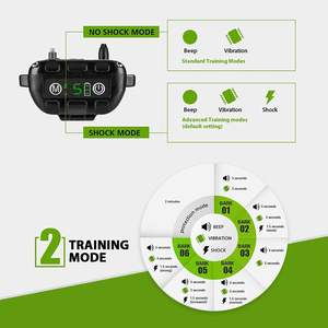 Collar de Control de Ladridos para Perros, Recargable, Impermeable IP67, Activado por Voz, Collar de Entrenamiento Antiladridos, Ajustable, con Sonido y Vibración - Product Image 5