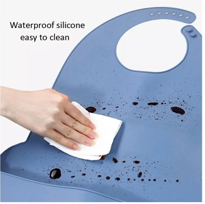 <strong>Adult</strong> <strong>Bibs</strong> - <strong>Bibs</strong> For <strong>Adults</strong> Man Women Eating Cloth For Elderly Seniors And Disabled Adjustable Terry <strong>Bib</strong> Clothing Protectors - Product Image 5