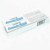 Ruban adhésif perforé bleu anti-transpiration super adhérent double couche pour extensions capillaires Extenda-Bond Plus pour remplacement capillaire