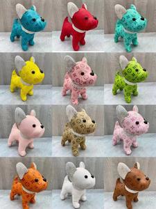 ROXGOCT Nieuw Ontwerp Bulldog Pluche Speelgoed Met Strass Unisex Schattig Zacht Dierenhond Decoratief Ornament Speelgoed voor Bank Bed Auto - Product Image 2