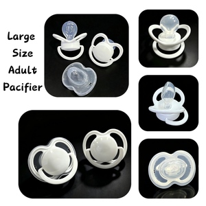 Sucette en silicone souple sans BPA avec motif mignon, poignée en forme d'arc, aide à l'alimentation et au sommeil du bébé, apaisement émotionnel, taille standard 0-12 mois - Product Image 6