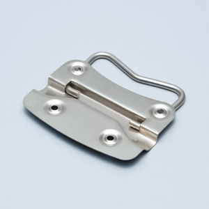 Poignée de porte industrielle Hui Ding LS010A en fer nickelé, poignée de valise personnalisable - Product Image 2