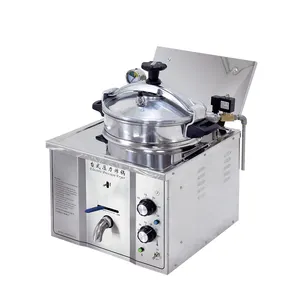 CE commercial chicken kfc industrial used deep pressure fryer chicken express