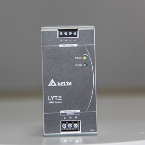 แหล่งจ่ายไฟแบบสวิตชิ่ง Lyte Series 240W รุ่น DRL-12V240W และ DRL-24V240W แบบติดตั้งบนราง DIN กระแสไฟขาออก 6A พร้อมคุณสมบัติการสลับวงจร - Product Image 2