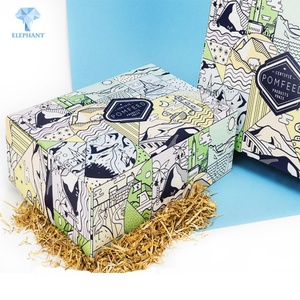 Colours Die Cut Baby Kids Snack Food Folding Corrugated Package <b>Box</b> - Product Image 2