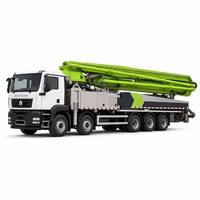 Camión Bomba de Concreto Usado Zoomlion 63m, Sitrak C7H 440, Motor MAN, 180m3/h, Año 2021, Diésel, Bomba de Concreto Montada en Camión de Servicio Pesado