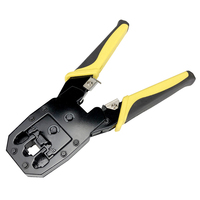 Tang alat Crimping kualitas baik untuk RJ45 CAT5 CAT6 CAT7 konektor RJ45 RJ12 penguji alat jaringan untuk konektor jaringan