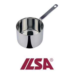 <b>Mini</b> Stainless Steel Saucepan with 1 Handle, 9 × 6 cm, Ilsa Single Portions - Product Image 4