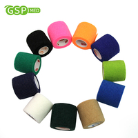 Bandage Cohésif 5cm*4.5m, Bandage Cohésif Hautement Élastique pour Usage Vétérinaire, Sans Latex, Non Tissé, Premiers Secours