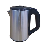 Bouilloire Électrique Portable Sans Fil en Acier Inoxydable 304, 1,6-2,0 L, 1500 W, Protection Anti-Ébullition à Sec, Maintien au Chaud, Usage Domestique et Commercial