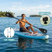 Planche à pagaie gonflable TIDETREK 11'6" 35" personnalisable en PVC durable avec accessoires, Stand Up Paddleboard, Supboard, Tabla De Padel
