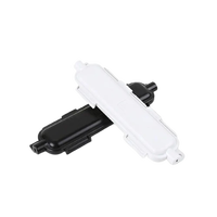 Kotak Pelindung Kabel Drop FTTH 1 Core Fiber Optic Splice Closure HZY-W01C IP65 ABS PC+ABS