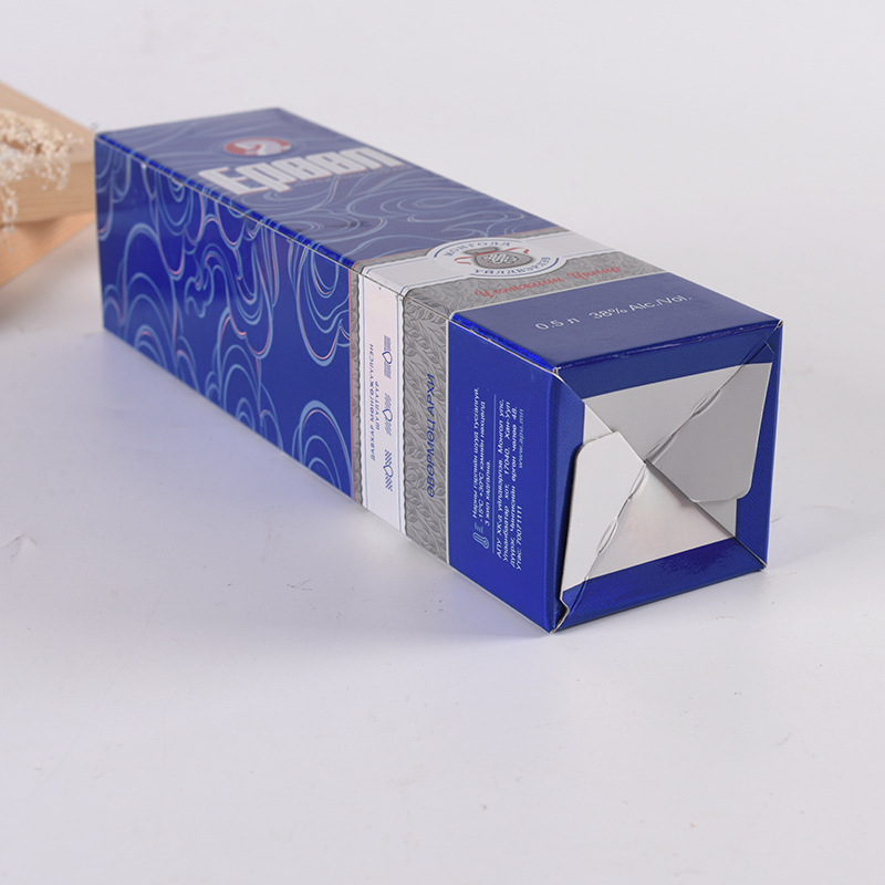 Factory Supply Customizable Size Environmental Friendly Recyclable White Board Paper Packaging Paper Box