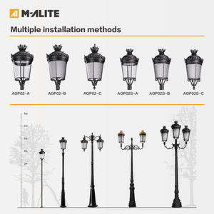 ไฟสวน LED 50W AC แบบกันน้ำ IP65 IK08 ตัวกระจายแสงอะลูมิเนียมและกระจก  พร้อมเซ็นเซอร์ตรวจจับความเคลื่อนไหว แสงสีขาวธรรมชาติ ควบคุมด้วยรีโมท - Product Image 3